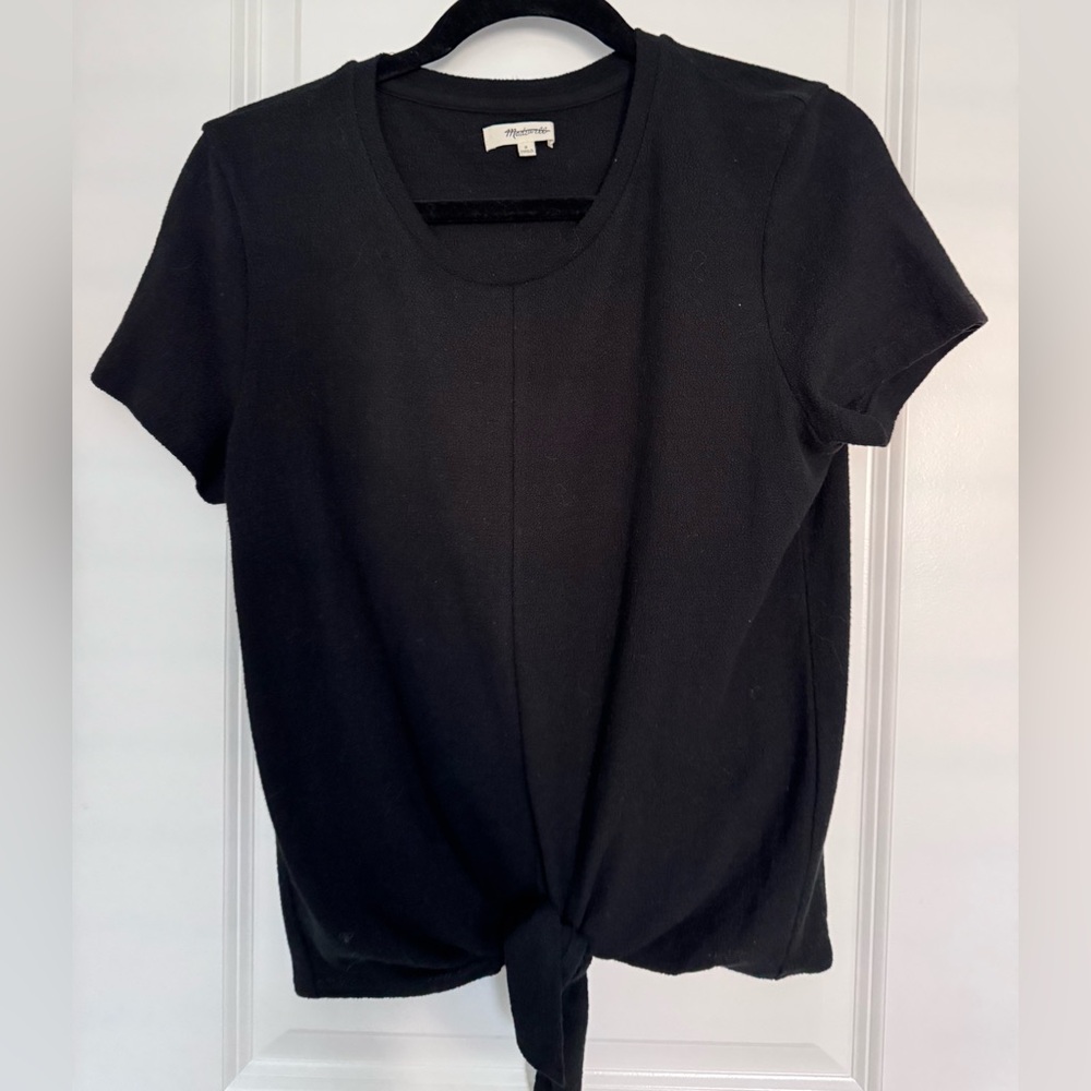 Madewell Tie Front Blouse